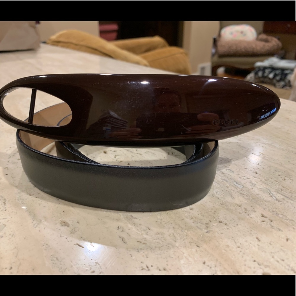 Authentic vintage Gucci Asymmetrical Belt